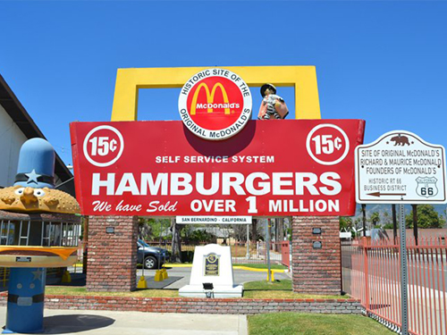 This image is used for Original Mcdonald's Site And Museum link button